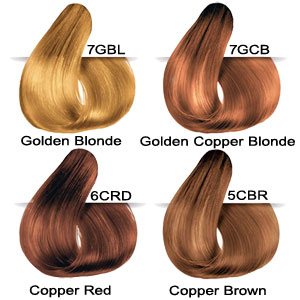 Semi-Permanent Hair Colour - Colour Chart