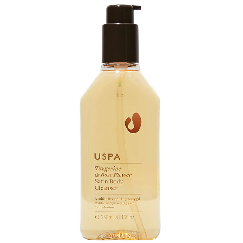 Tangerine & Rose Flower Satin Body Cleanser